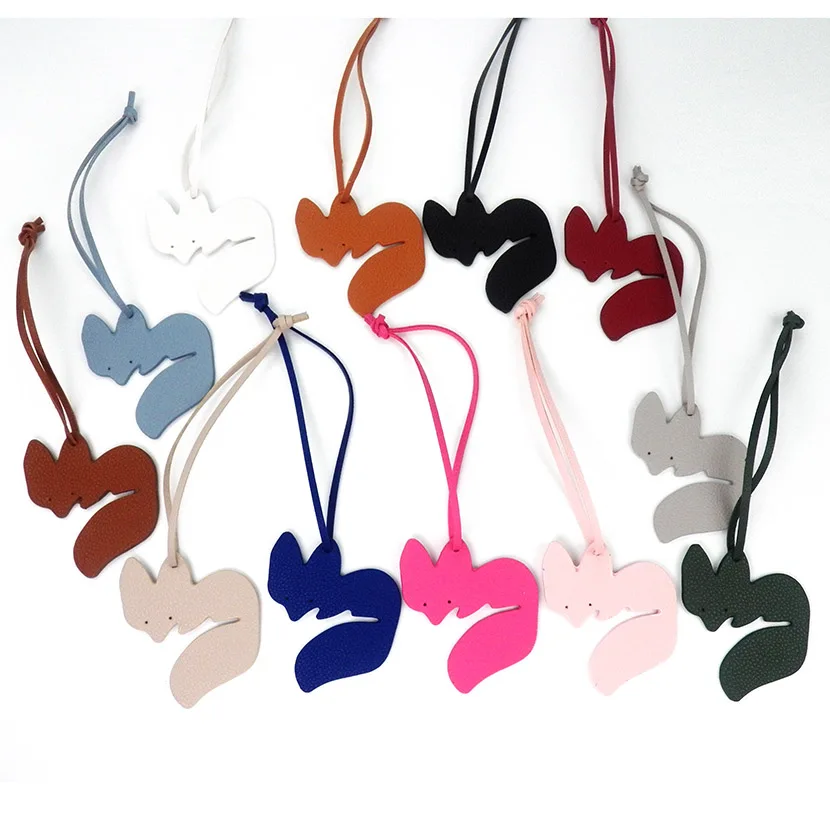 Keychain Francese Bulldog, Portachiavi Cani In Pelle PU, Decorazione