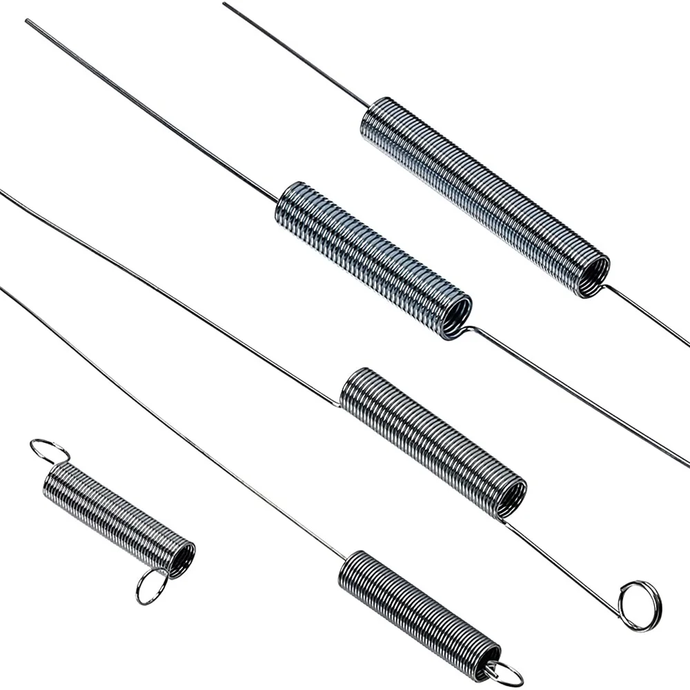 Оптовая продажа Плоская проволочная подъемная фурнитура с двойным шагом 304 из нержавеющей стали большой квадратный мини-медный сенсорный переключатель пружина сжатия