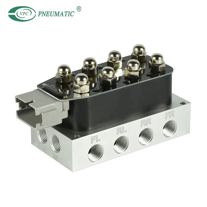 Accuair Vu4 4corner 1/4 Npt Solenoid Valve Block Manifold Air Ride