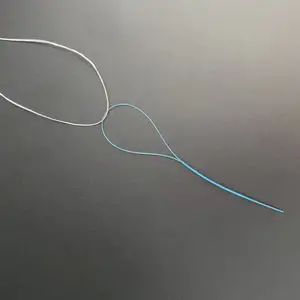 Daily Care CE FDA Approved Wholesale Price Hospital Specific Floss Threader Durable Nylon Dental Floss Threader 50picks