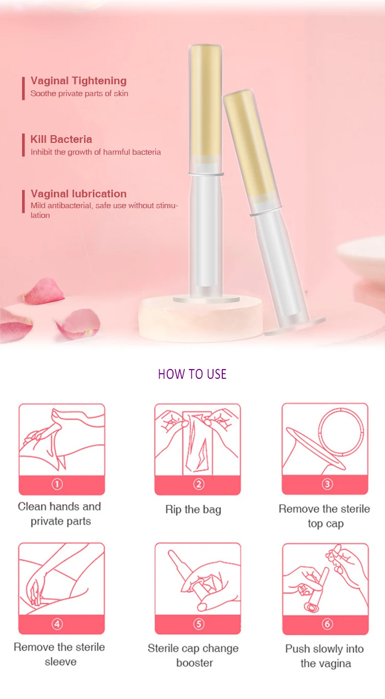 Wholesale Feminine Hygiene Products Wetness Lubrifiant Detox Vaginal ...