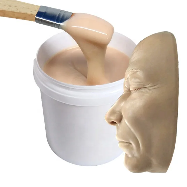 Real Skin Feeling Bio-Robot Face Product Super Soft Platinum Silicone Rubber Liquid Silicone Medical & Food Grade Application