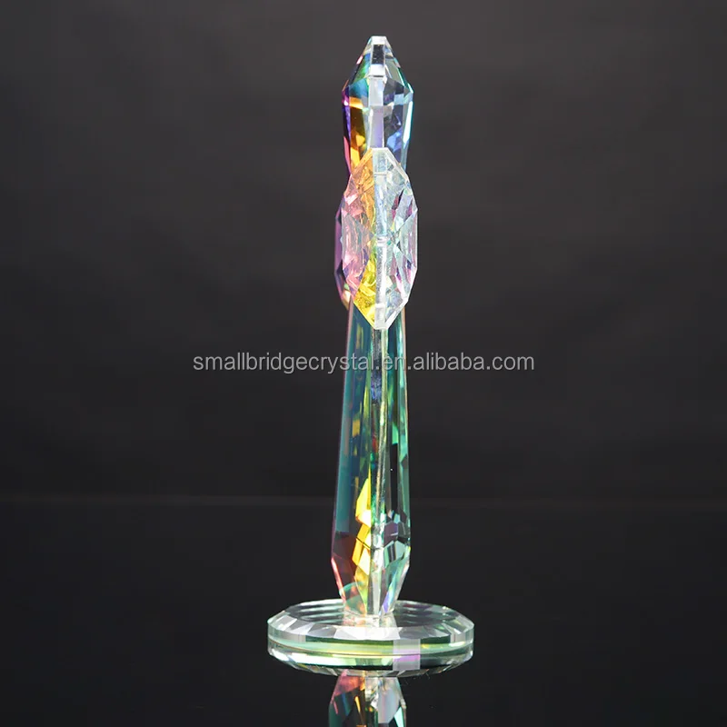product small bridge factory wholesale christmas decorations souvenir gifts crystal cross ornaments crystal handicrafts-7