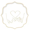 7 inch Paper plate  normal round