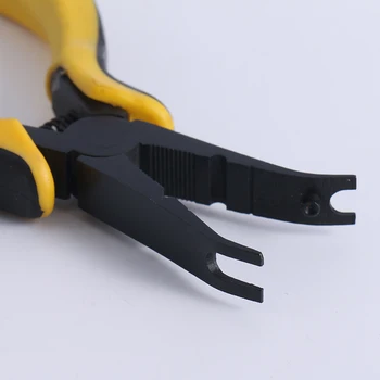 Curved Ball Link Pliers RC Helicopters Plane Tool Ball Link Clamp Plier with Curved Tip Bent Head Ball Joint Pliers RC