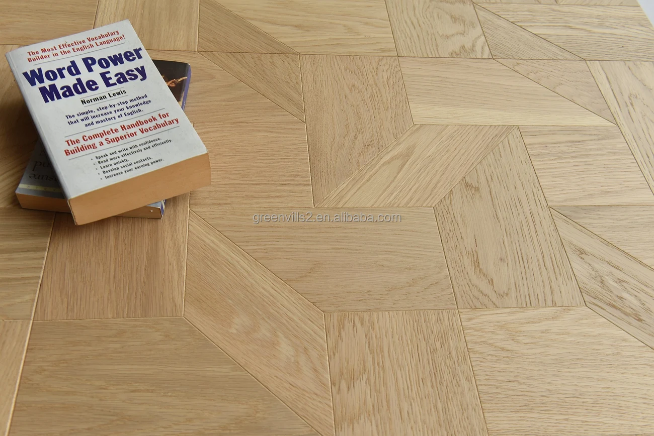Guangzhou Factory Timber ABCD Grade Engineered Hardwood Flooring White ...