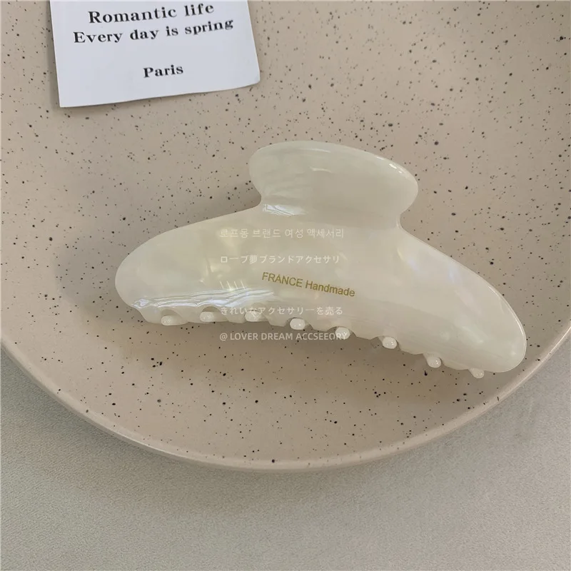 10,5 см, новинка, стиль «леопард», с принтом в виде мрамора ацетат заколка для волос «Гладиатор» с ремешками захватить акула зажим для волос аксессуары для волос заколки для волос