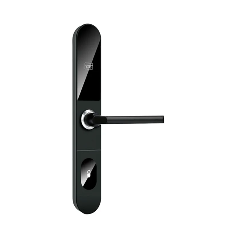 Высококачественный цифровой отельный замок T5557 1356 МГц RFID с ключом в европейском алюминиевом сплаве раздвижная дверь прочный цинковый сплав Противоугонный