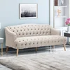 Beige + Fabric + 3 Seat