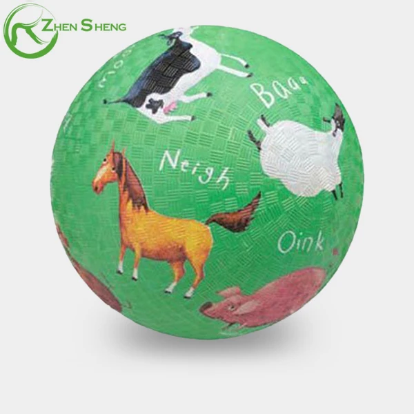 Zhensheng Custom Big Rubber Bouncy Playground Balls Buy Playground