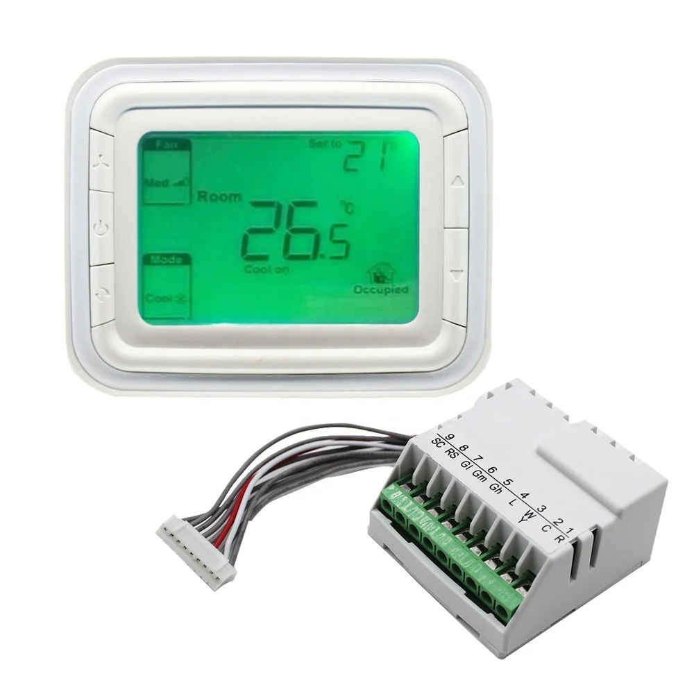 Hvac Systems Parts 0-10V Modulating 24V FCU Room Thermostat