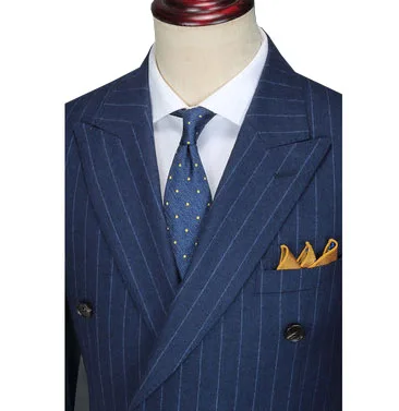 Costume rayé pour hommes, blazer de mariage, coupe cintrée, personnalisé, de haute qualité, 2025