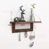 New Chinese style baked enamel retro hook design, 40x15