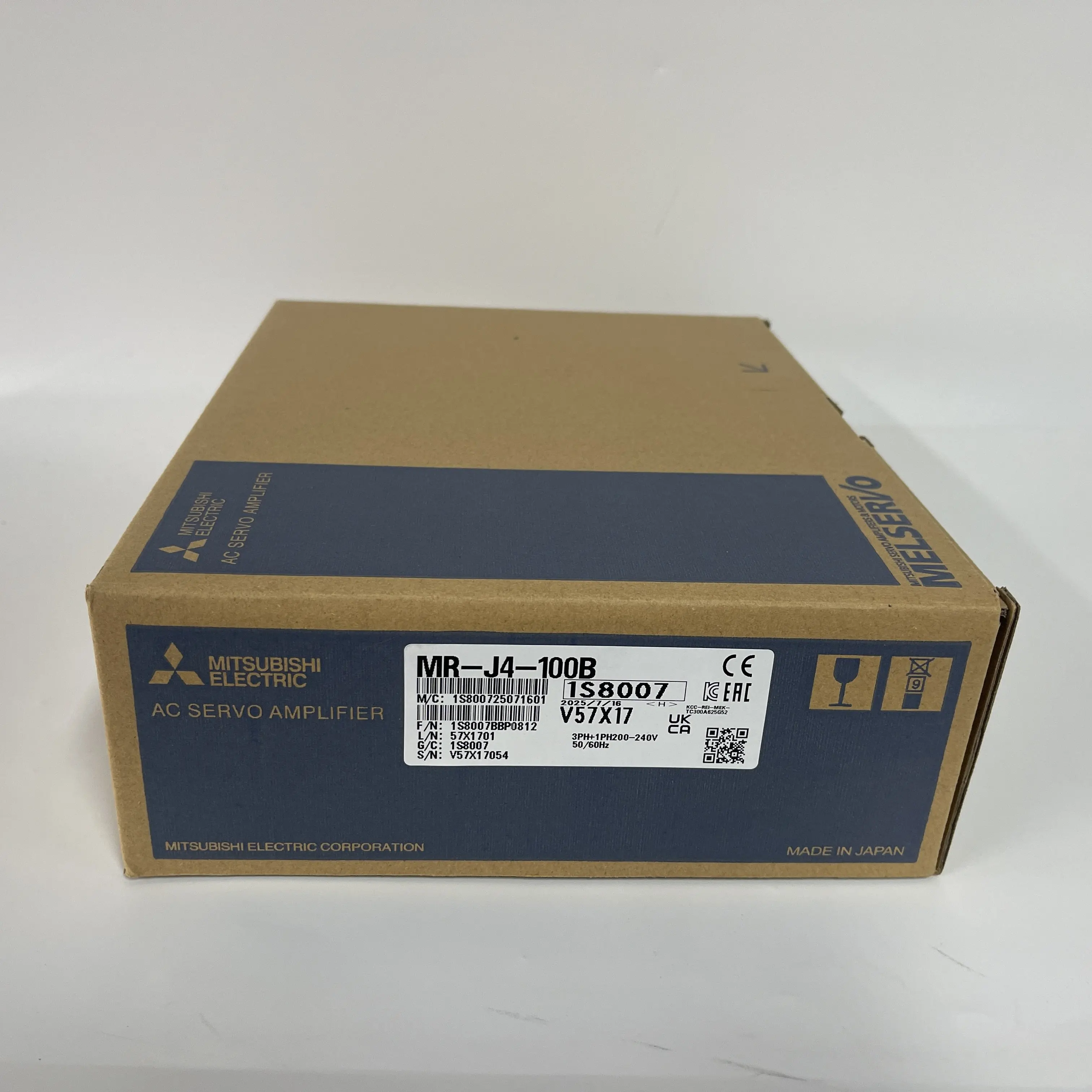 Mitsubishi AC Servo Amplifier MR-J4-100B
