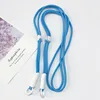 Corde bleue avec noeud blanc