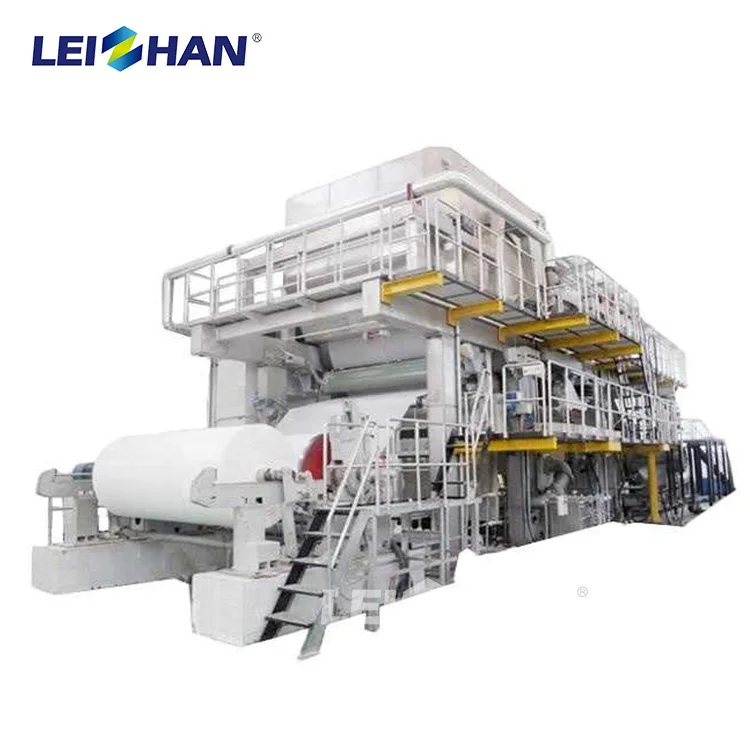 Waste Paper Recycling Production Line Paper Manufacturing Plant Jumbo Roll Toilet Tissue Paper Making Machine