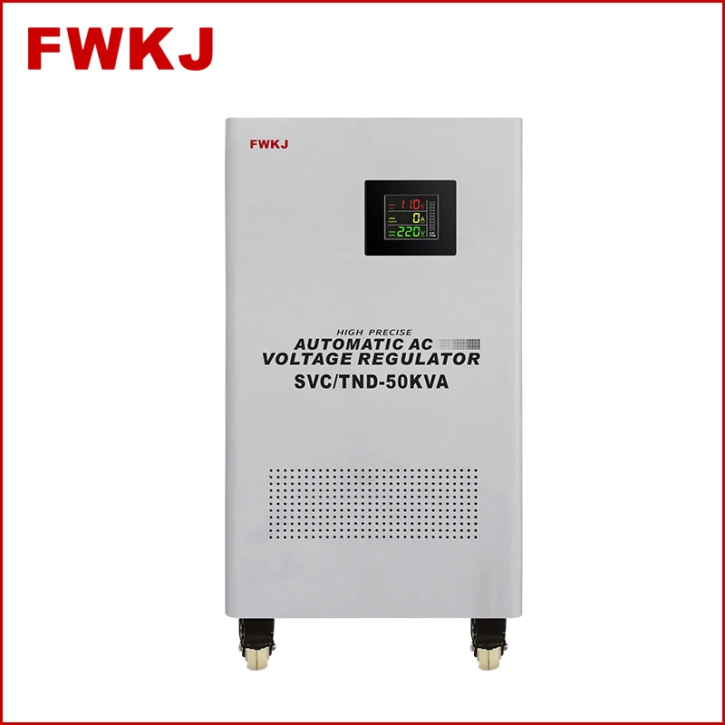Svc-/50kva/50000va Single Phase Automatic Voltage Stabilizers  Voltage Regulator 220v