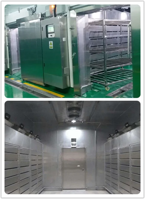 Meat defrost machine for thawing carcasses Debone Abattoir