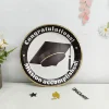black 9 inch plate*8pcs
