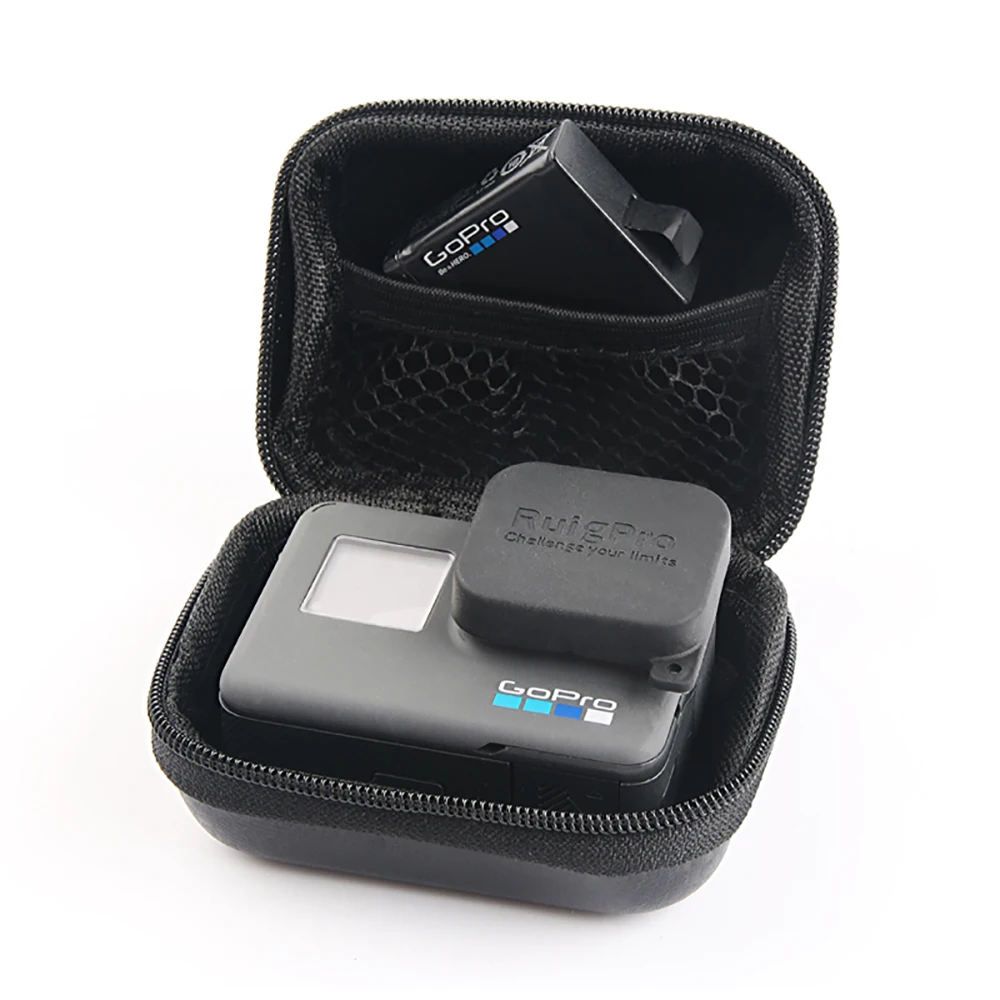 HOSHI Mini boite Portable EVA sac camera de Sport etui etanche pour Gopro Hero 9 8 7 6 5 4 SJCAM Sj4000 EKEN accessoires