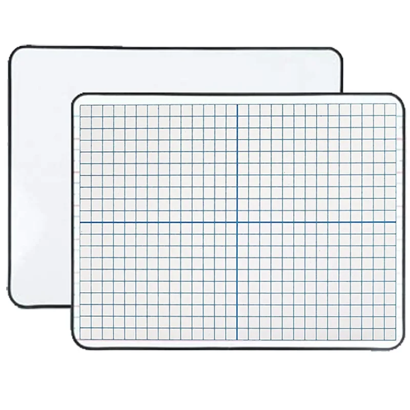 Двусторонняя белая доска малого размера для детей письма рисования школьная сухого