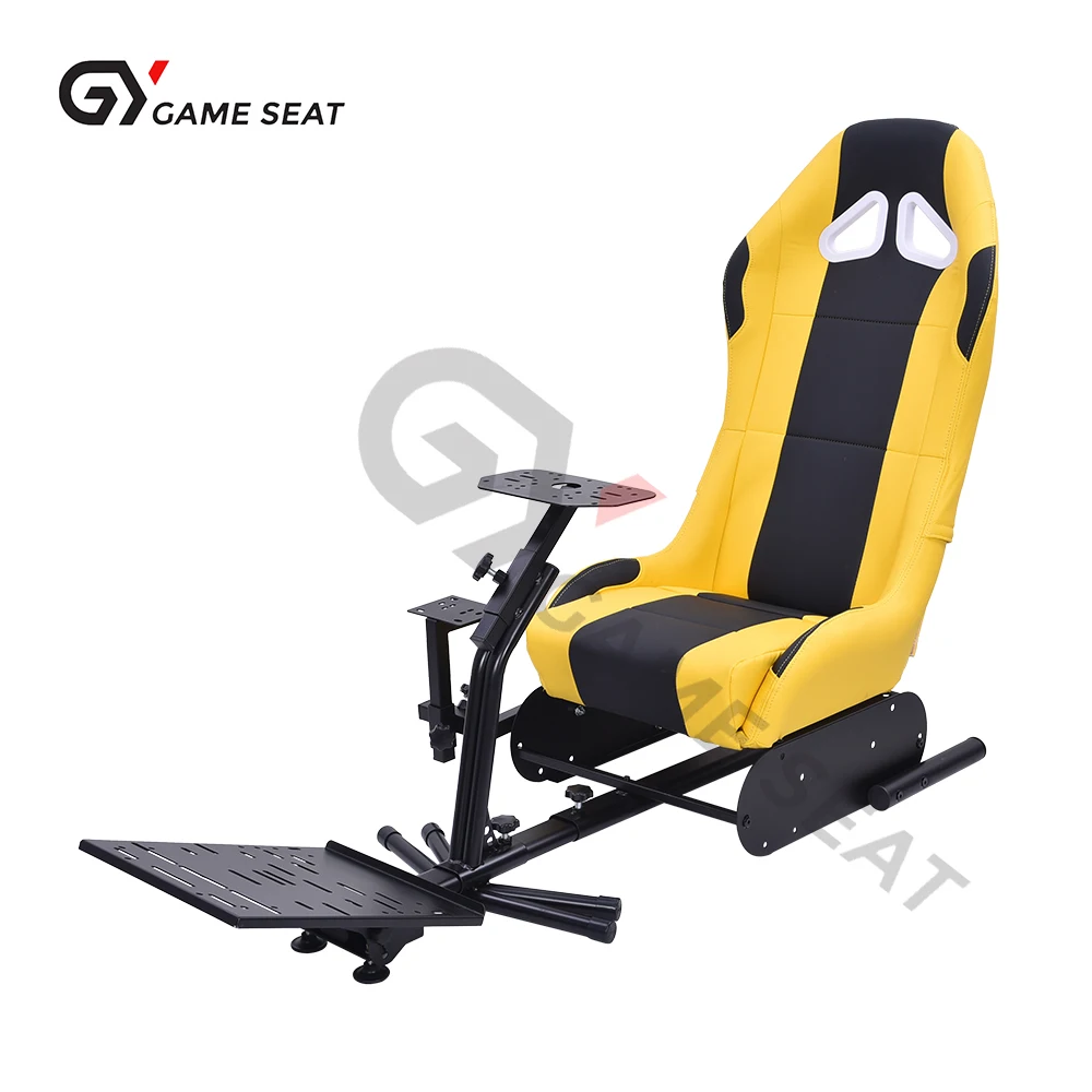 GY031 металлическая рамка пользовательских игровых сидений Sim гоночные игровые сиденья симулятор вождения кабины для Xbox 360 Logitech G25 G27 G29 G920