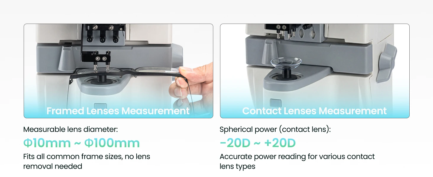 Hot Sale Optometry Instruments Automatic Optical Focimeter Lensometer Digital Auto Lens Meter