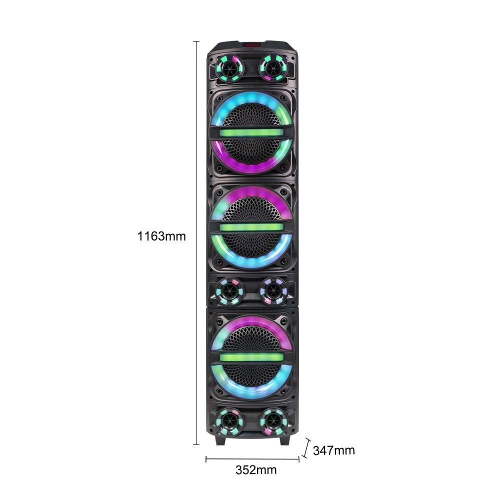 SING-E ZQS8315 taşınabilir RGB sahne performansı Karaoke