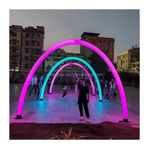 LED Arch Light Color-Changing Tunnel for Event Party Wedding or Home Decoration Festive Holiday Lighting for Christmas