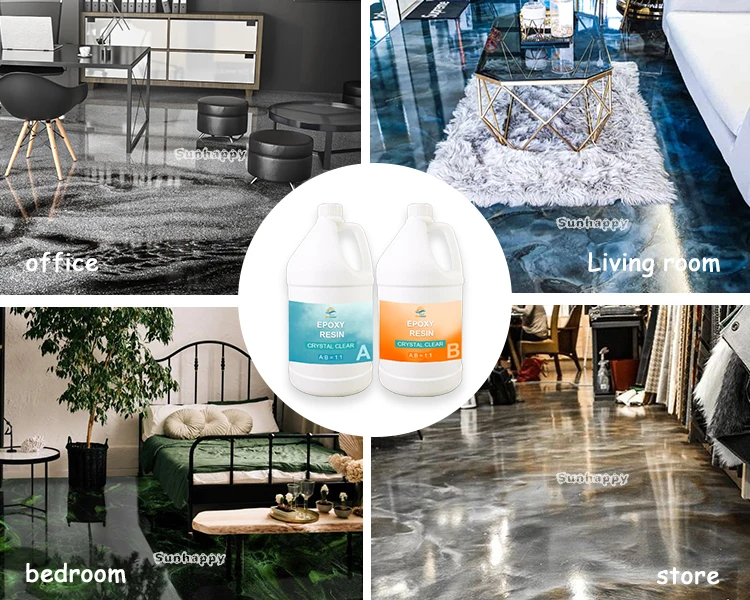 Asian Paint Floor Paint Resin Glue Epoxy Resin Exterior Floor Metallic