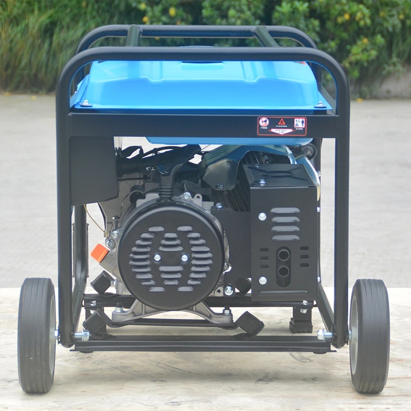 LEITENG 5.5KW Single-Phase Gasoline Generator 420cc Displacement 50Hz/60Hz Frequency 2KW Rated Power 380V Rated Voltage Recoil factory