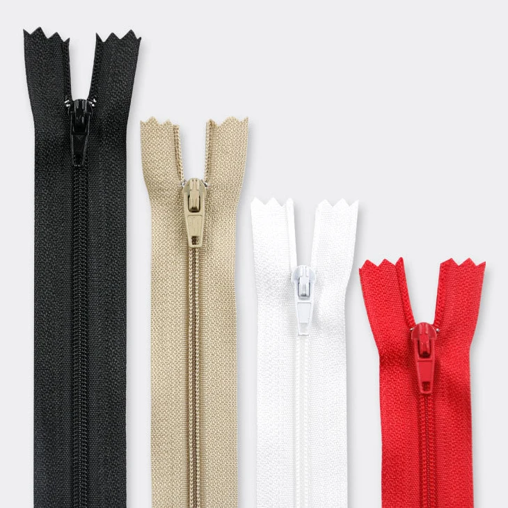 Wholesale High Quality 3 Nylon Zipper Plastic Open End Zipper For Sale