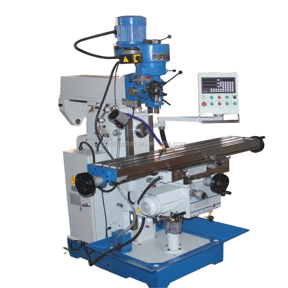 Hoston Manual Mill Knee Type with Ram Type Universal Milling Machine