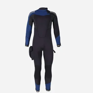 Customized logo Diving Suit Neoprene Fabric Full Long Sleeve 7mm Semi-dry SCR Wet Suit Wetsuit for Men