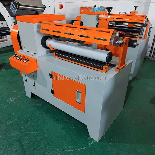 Automatic Kraft Paper Tube Cutter Auto Cardboard Core Slitter Multi Knife Paper Core Cutting Machine small