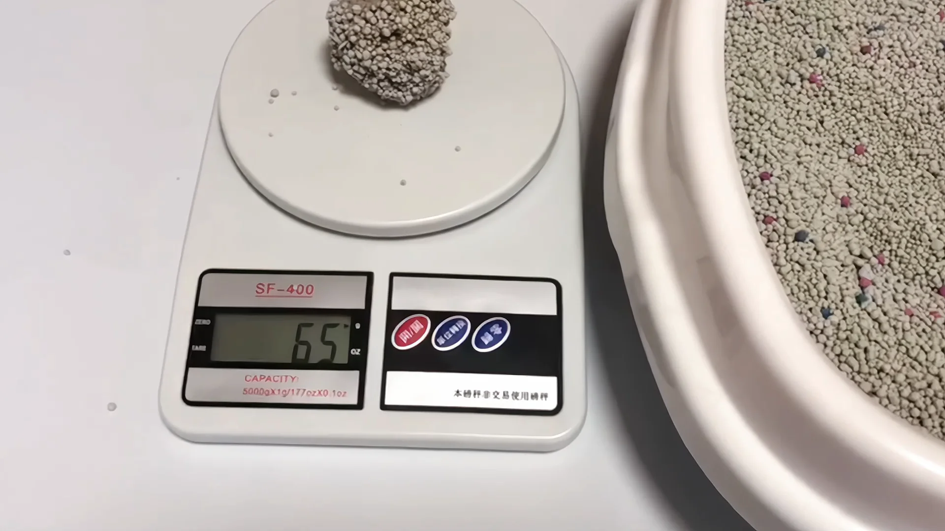 Free Samples 5l 10l 25l Pack Pretty Litter Colors 14mm Ball Shape