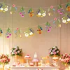 2M PVC Flower Bouquet Garland (with 2M Ribbon)