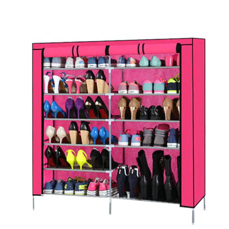 Red Non Woven Cover 6 Layer Shoes Rack Iron Tube Material - Buy 6 Layer  Shoes Rack& Iron Tube Material,6 Layer Shoes Rack,Iron Tube Material  Product on 