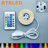 6cm-IR Remote Control RGB+Warm-Natural Wood Color