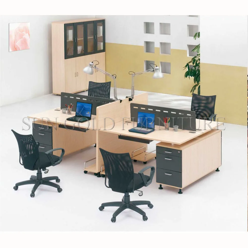 Computer Cubicles Divider Furniture Table Desk Workstations Office ...