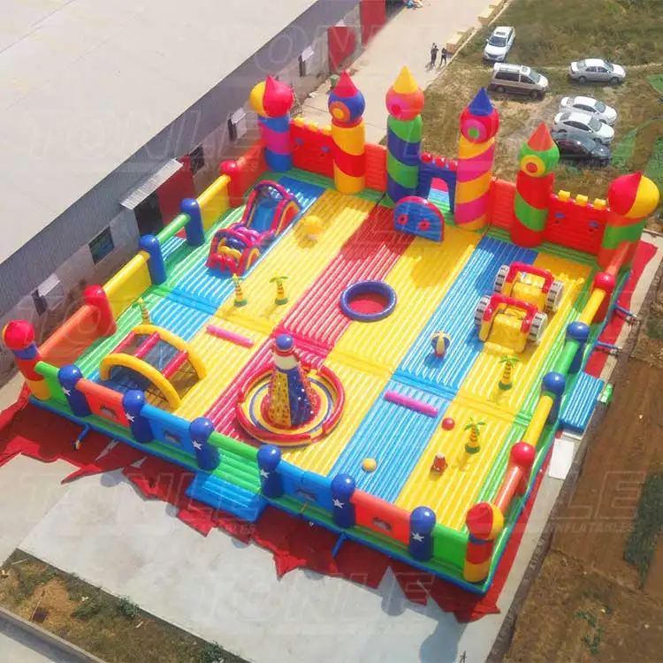 Very Popular The Big Bounce Inflatable Park The World's Biggest Bounce ...