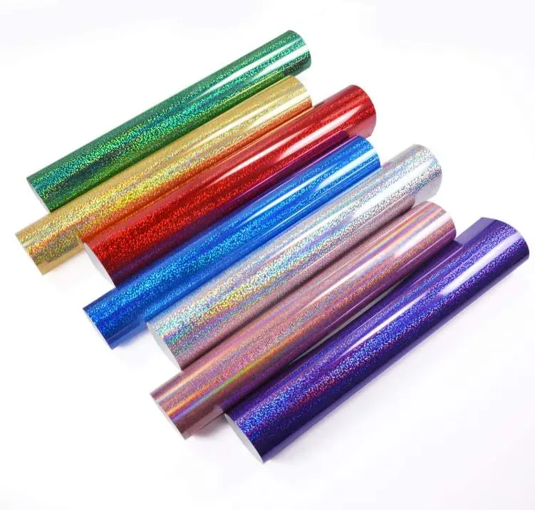 Pvc 12" X 12" Permanent Holographic Adhesive Vinyl Roll