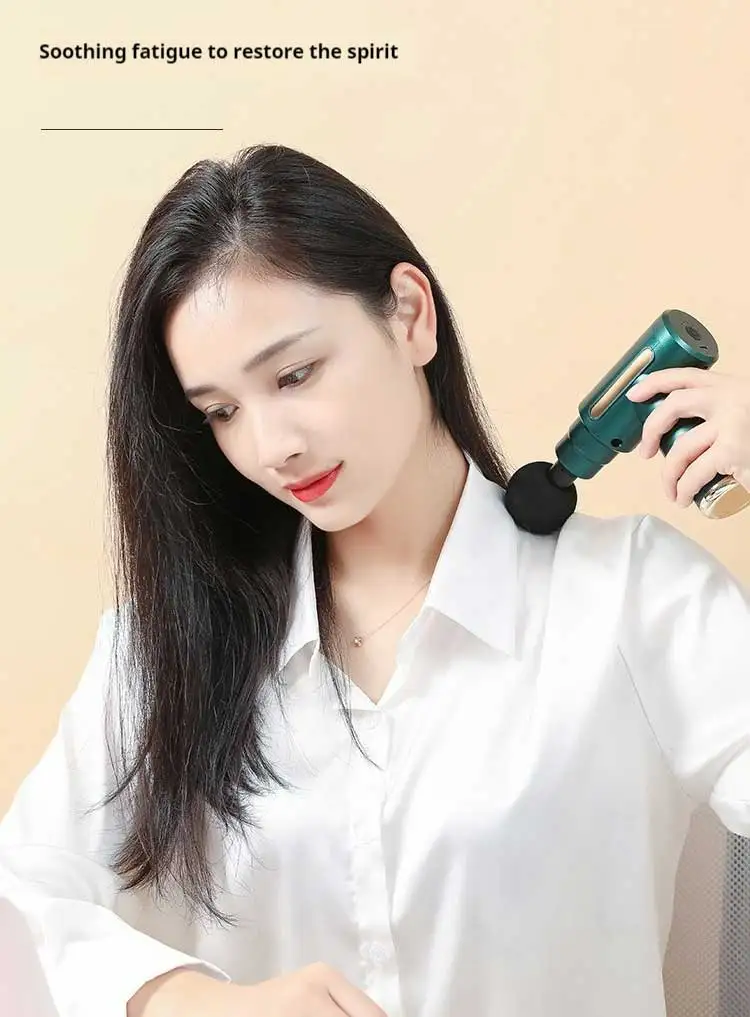 Portable Home Handheld Impact Muscle & Fascia Massage Gun for Body Use