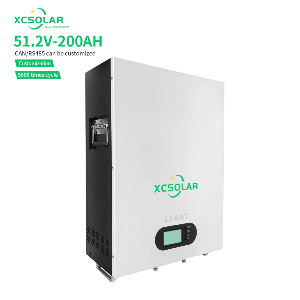 Home Lithium Lon  48V 51.2V 100Ah 150Ah  200Ah Lithium Solar Battery For House Solar System