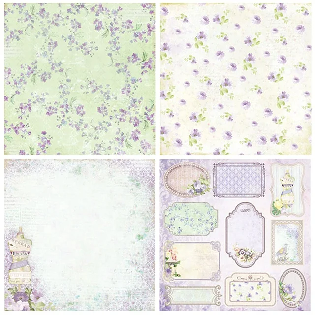 Бумажная бумага с узором для скрапбукинга 6x6 дюймов, бумага для скрапбукинга 12x12 дюймов, бумага для скрапбукинга