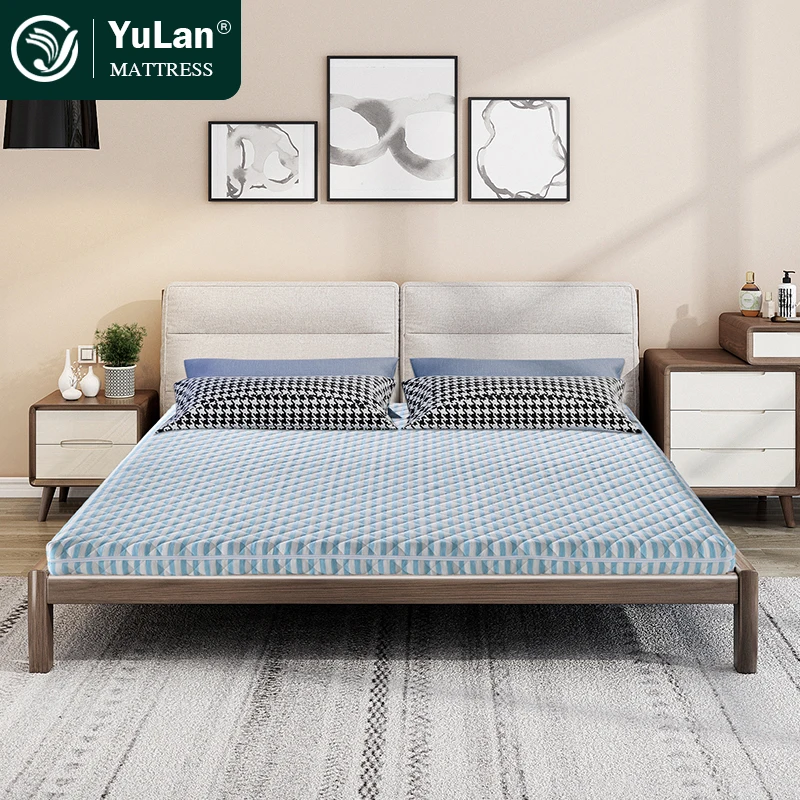 Foshan Gold supplier waterproof high quanlity fabrics memory foam flatable pocket spring bed latex mattresses
