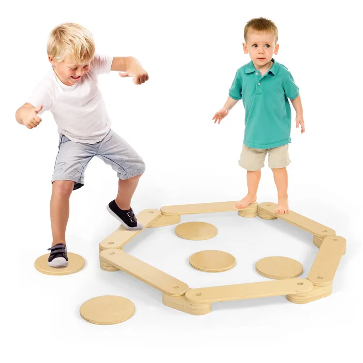 Wooden Balance Beam - Enhance Kids’ Balance & Coordination