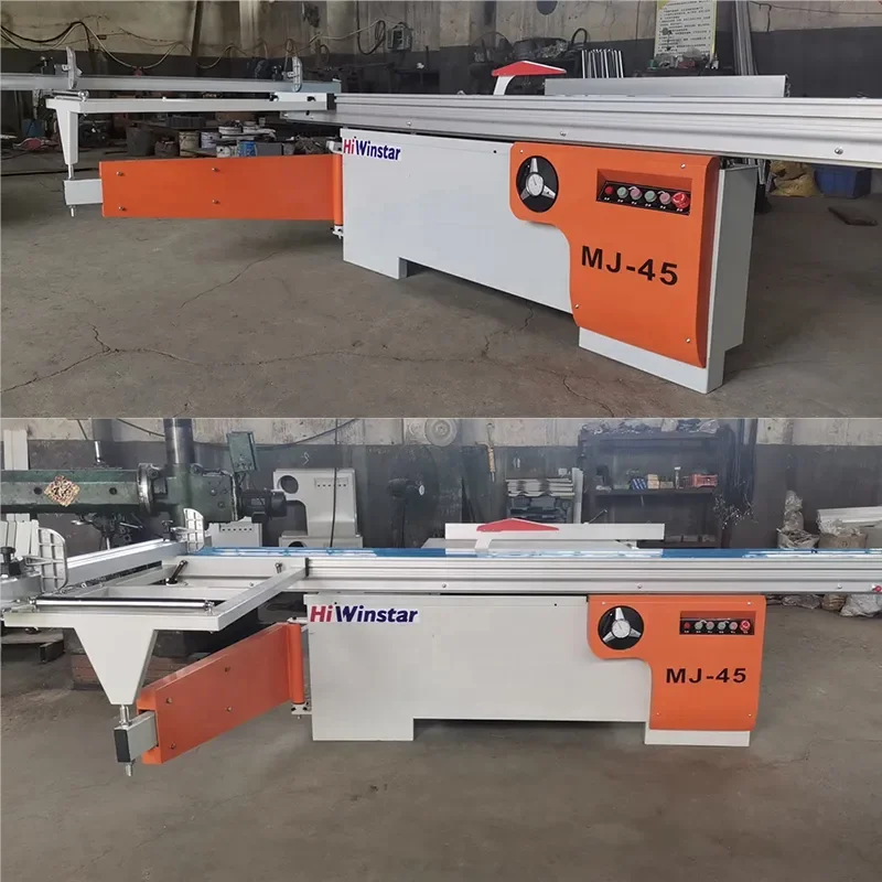 MJ45 High Precision Panel Saw Machine with Sliding Table Saw Wood Cutter