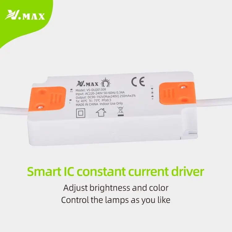 Умный светодиодный потолочный светильник VMAX, круглая Встраиваемая лампа направленного света, алюминиевый комнатный cob светильник, 30 Вт