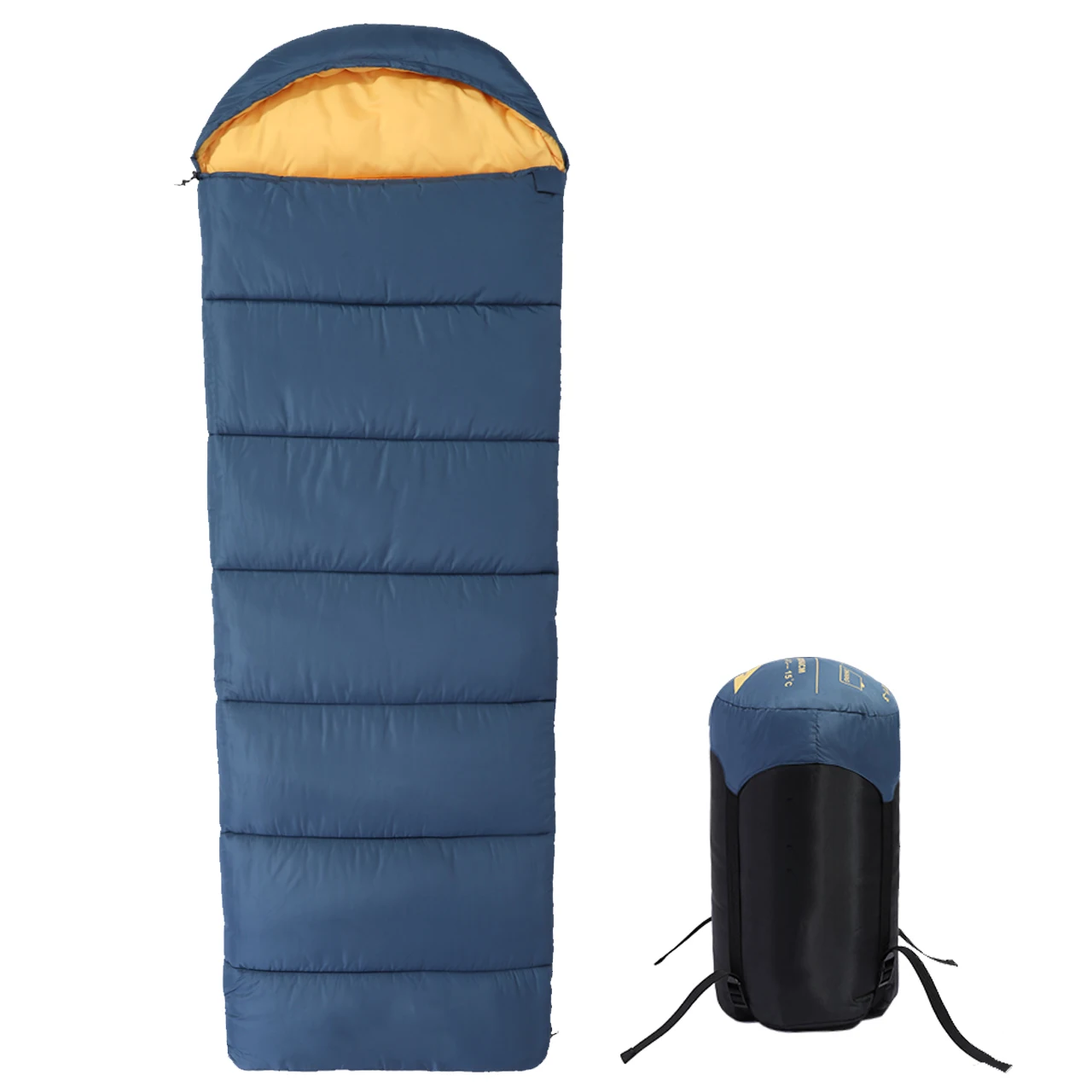 High Quality  Customized Outdoor Waterproof 3 Season Mummy Spliceable Sleeping Bag For Camping Hiking